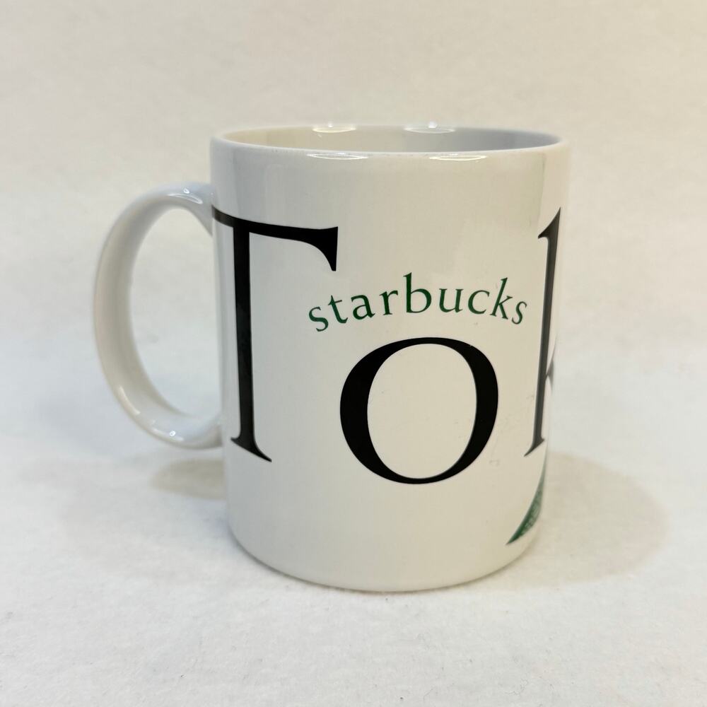 Vintage 1994 Starbucks Tokyo City Mug Collector Series Tokyo Tower 12 oz